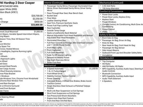 Used 2016 MINI Cooper 2-Door Hardtop FWD image 32