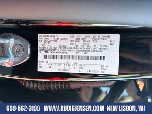 New 2026 Ford Escape Active w/ Cold Weather Package AWD/4WD image 28