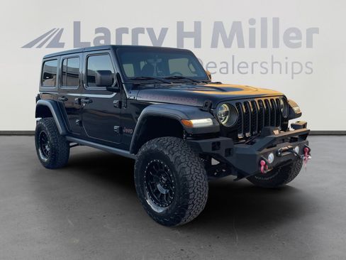 Used 2021 Jeep Wrangler Unlimited Rubicon AWD/4WD image 7