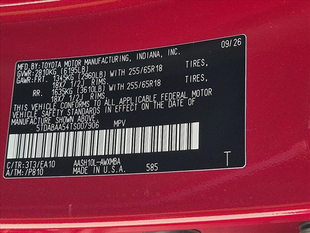 New 2026 Toyota Grand Highlander XLE FWD image 17