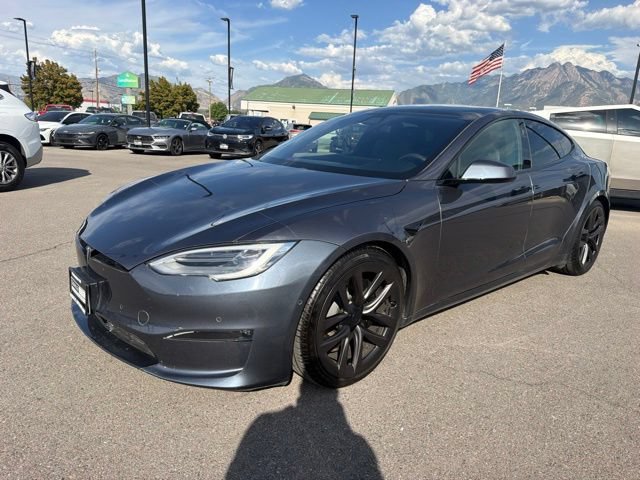 Used 2021 Tesla Model S Plaid AWD/4WD image 3