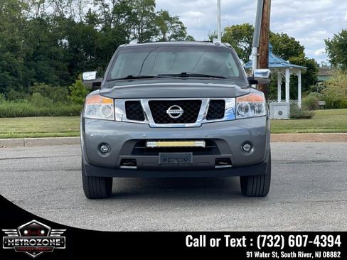 Used 2015 Nissan Armada Platinum w/ 2nd Row Captain Seat Package AWD/4WD image 2