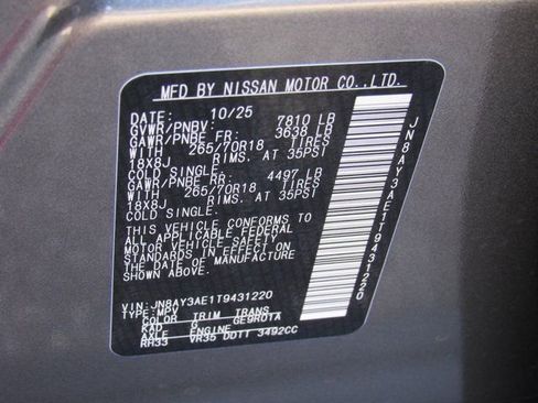 New 2026 Nissan Armada SV image 15