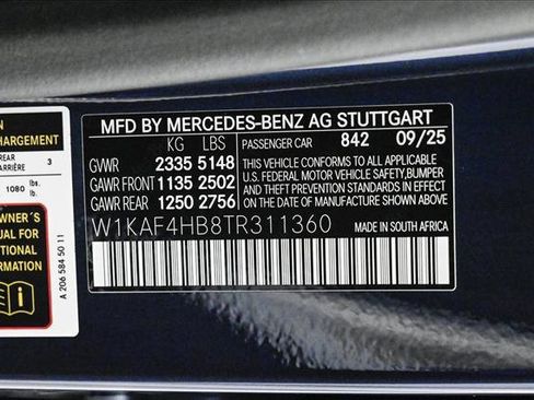 New 2026 Mercedes-Benz C 300 4MATIC Sedan image 27