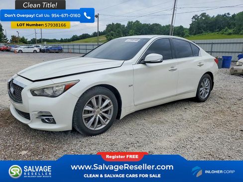 Used 2017 INFINITI Q50 3.0t Premium w/ Cargo Package (L95) RWD image 1