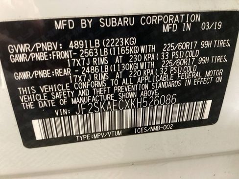 Used 2019 Subaru Forester Premium w/ Popular Package #1 image 15