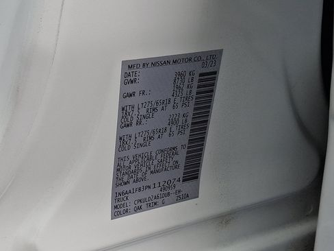 Certified 2023 Nissan Titan PRO-4X w/ Pro-4x Convenience Package image 29