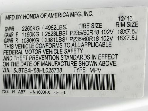 Used 2017 Acura RDX AWD w/ Technology Package image 29