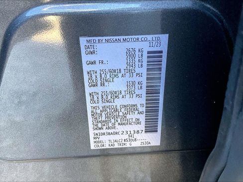 Used 2024 Nissan Pathfinder SV image 3