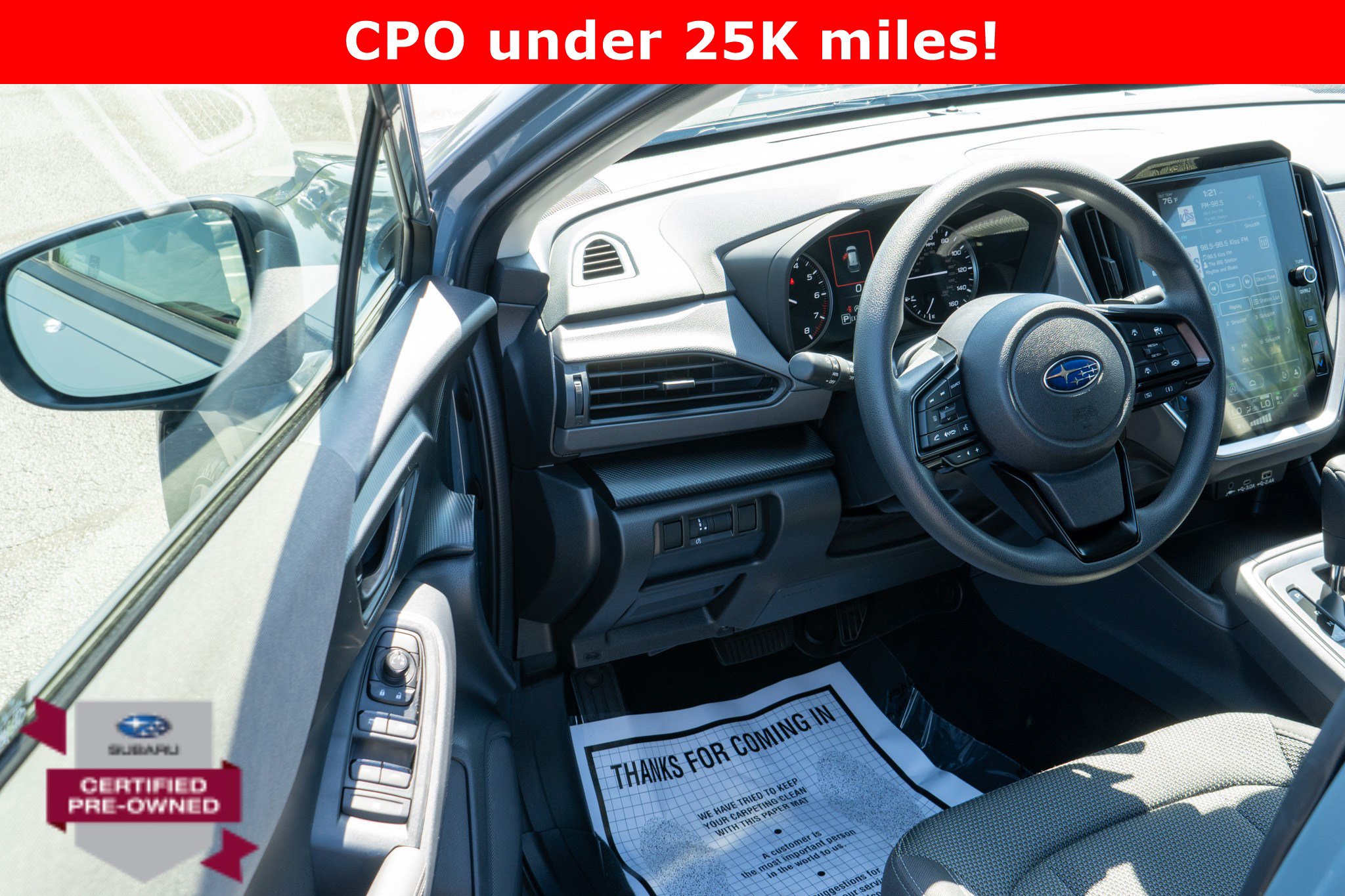 Certified 2024 Subaru Crosstrek 2.0i Premium w/ Crosstrek Mirror Package AWD/4WD image 12