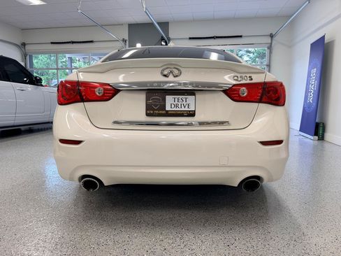 Used 2016 INFINITI Q50 Red Sport 400 RWD image 7