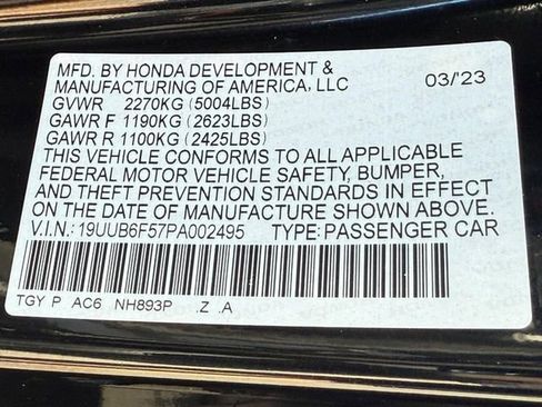 Used 2023 Acura TLX SH-AWD w/ A-SPEC Pkg image 28