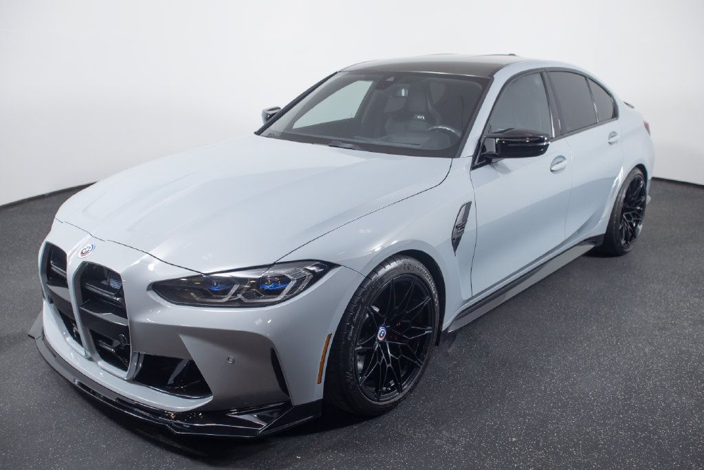 Used 2022 BMW M3 Competition w/ Executive Package RWD image 3