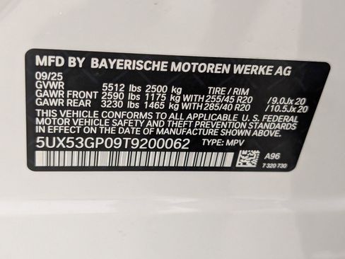New 2026 BMW X3 xDrive30i w/ Premium Package AWD/4WD image 21