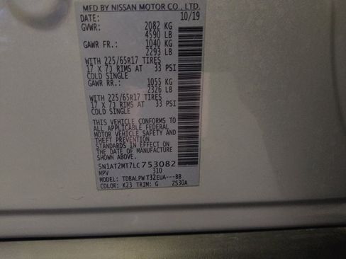 Used 2020 Nissan Rogue S FWD image 33