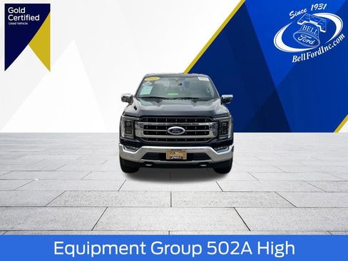 Certified 2021 Ford F150 Lariat w/ Equipment Group 502A High image 3