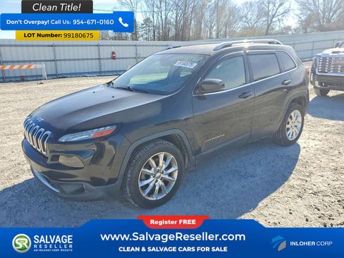 Used 2015 Jeep Cherokee Limited FWD image 1