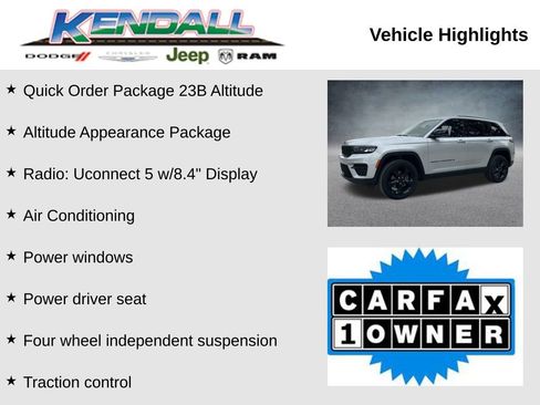Certified 2024 Jeep Grand Cherokee Altitude image 3
