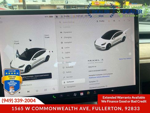 Used 2019 Tesla Model 3 Long Range image 6