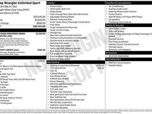 Used 2011 Jeep Wrangler Unlimited Sport image 15