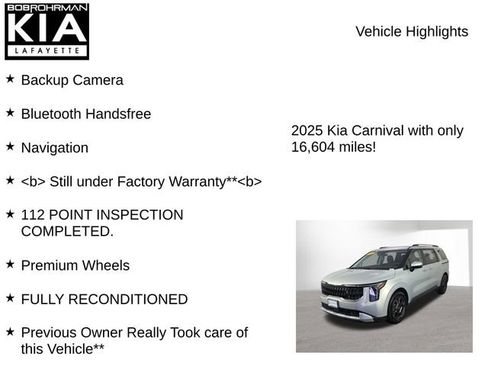 Used 2025 Kia Carnival EX FWD image 7