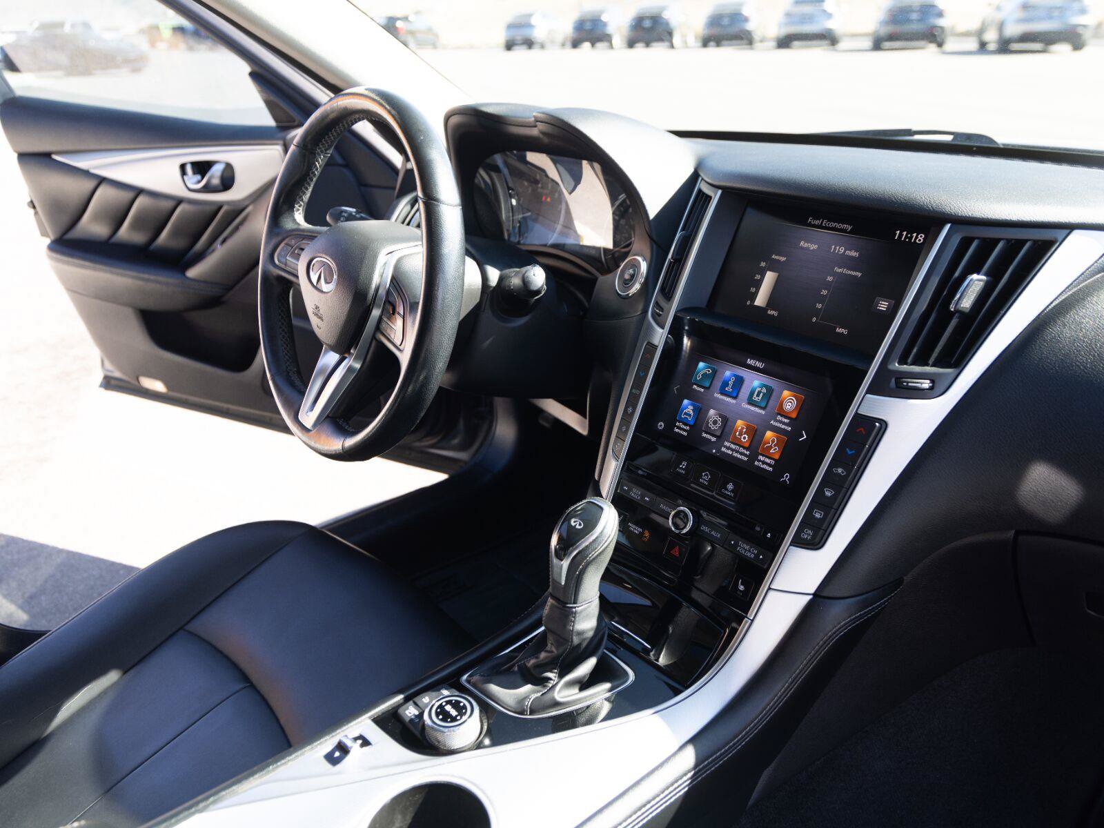 Used 2021 INFINITI Q50 Luxe w/ Cargo Package AWD/4WD image 22