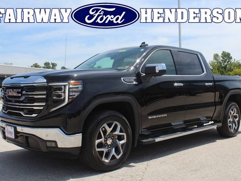Used 2024 GMC Sierra 1500 SLT w/ SLT Premium Plus Package AWD/4WD image 1