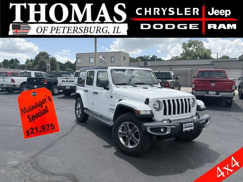 Used 2019 Jeep Wrangler Unlimited Sahara AWD/4WD image 1