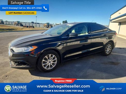 Used 2017 Ford Fusion S FWD image 1