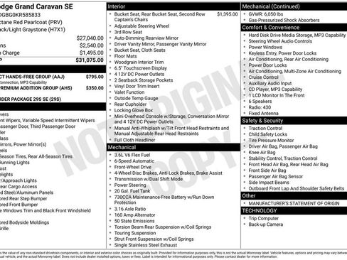Used 2019 Dodge Grand Caravan SE w/ UConnect Hands-Free Group FWD image 38