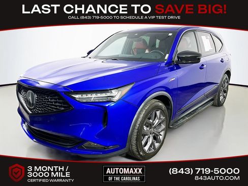 Used 2022 Acura MDX A-Spec AWD/4WD image 3