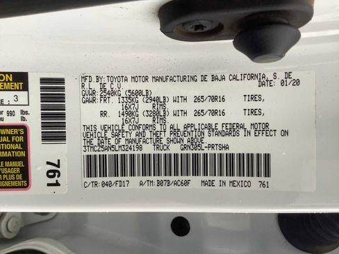 Used 2020 Toyota Tacoma TRD Off-Road image 21