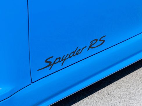 Certified 2024 Porsche 718 Boxster Spyder RS w/ Light Design Package image 27