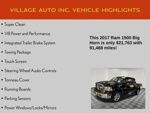 Used 2017 RAM 1500 Big Horn AWD/4WD image 7