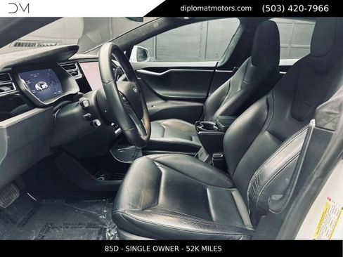 Used 2015 Tesla Model S 85D AWD/4WD image 17