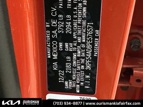 Used 2023 Kia Forte GT-Line w/ GT-Line Technology Package image 28