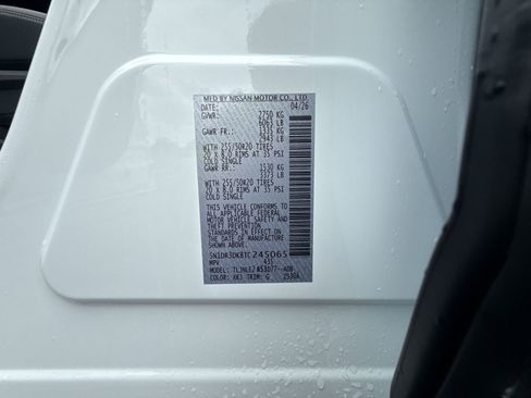 New 2026 Nissan Pathfinder Platinum AWD/4WD image 42