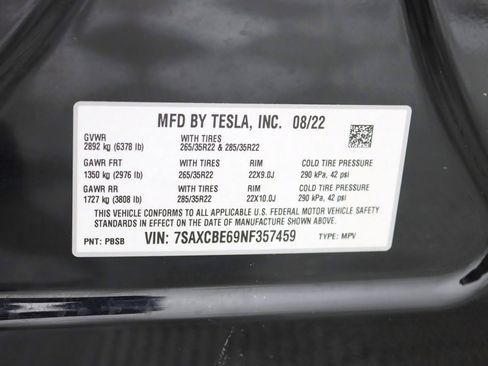Used 2022 Tesla Model X Plaid image 41
