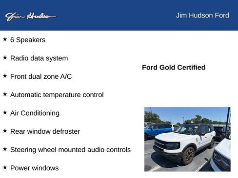Used 2023 Ford Bronco Sport Outer Banks w/ Tech Package AWD/4WD image 9