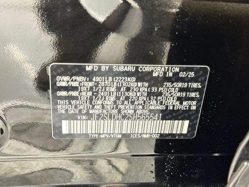 Certified 2025 Subaru Forester Sport image 28