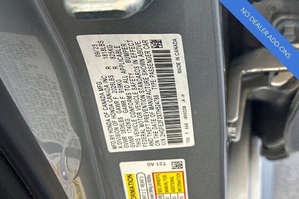 Certified 2026 Honda Civic LX image 31