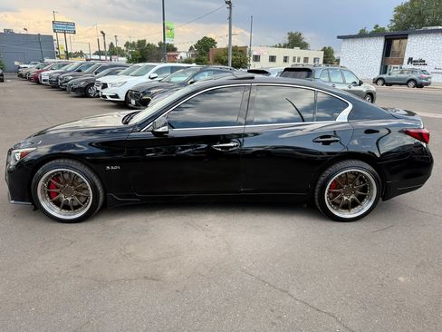 Used 2018 INFINITI Q50 Red Sport 400 w/ Sensory Package (Sport) AWD/4WD image 6