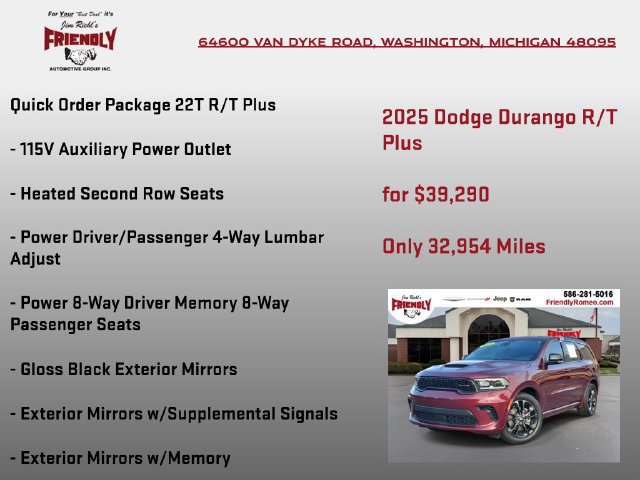 Used 2025 Dodge Durango R/T AWD/4WD image 10