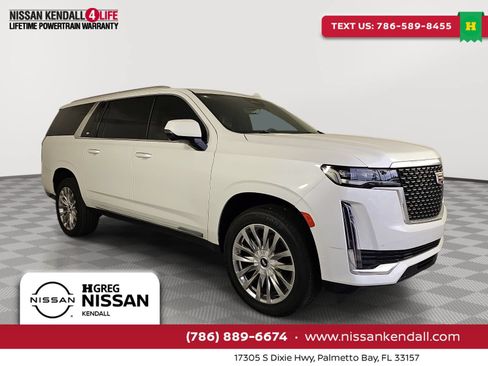 Used 2021 Cadillac Escalade ESV Premium Luxury AWD/4WD image 1