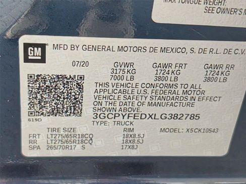 Used 2020 Chevrolet Silverado 1500 LT Trail Boss AWD/4WD image 42
