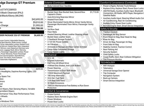 New 2026 Dodge Durango GT image 6