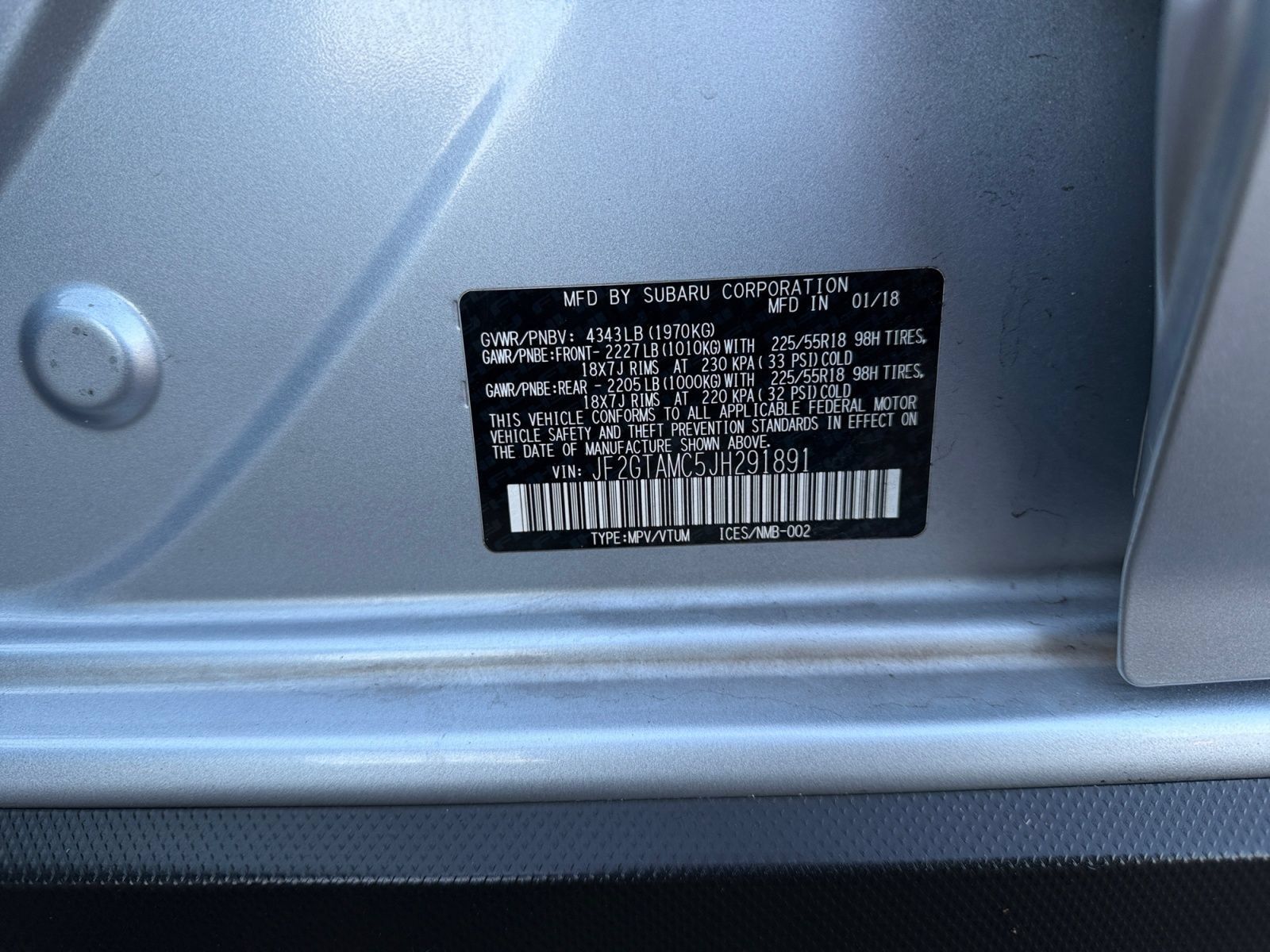 Used 2018 Subaru Crosstrek 2.0i Limited AWD/4WD image 40