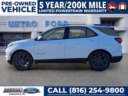 Used 2022 Chevrolet Equinox RS w/ RS Leather Package image 7