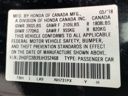 Used 2018 Honda Civic EX-T image 43