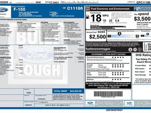 Used 2016 Ford F150 XLT w/ Equipment Group 301A Mid RWD image 6